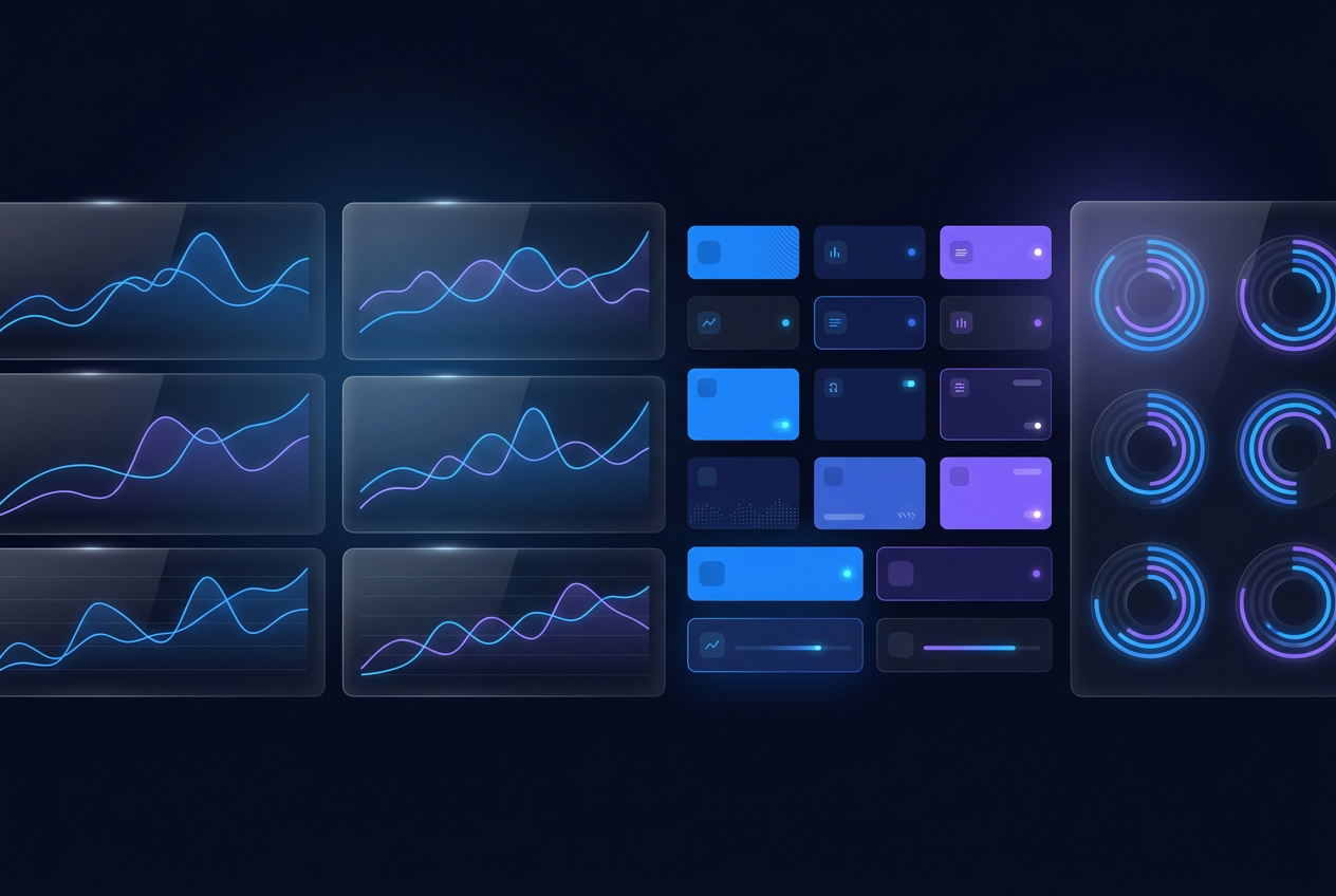 Dashboard ERP industriel UCC SOFTWARE — monitoring temps réel